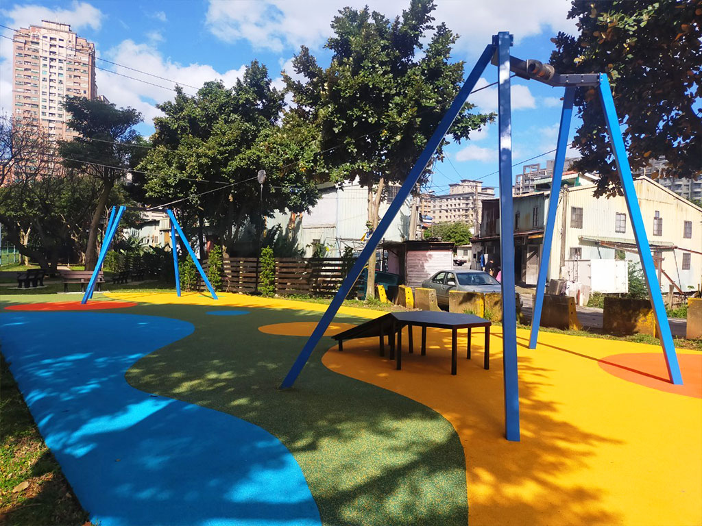 淡水文中八公園照片