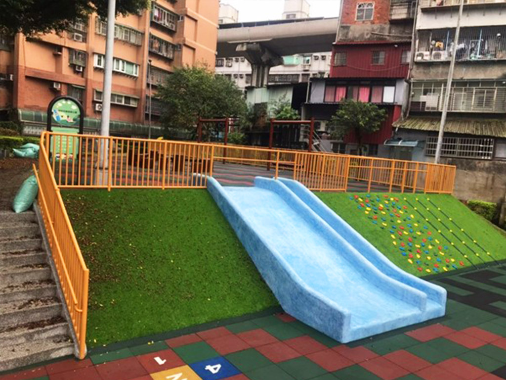 土城祖田兒童遊戲公園現場照片