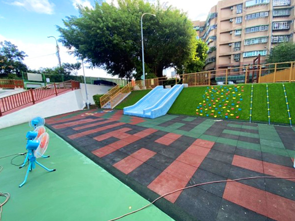 土城祖田兒童遊戲公園現場照片
