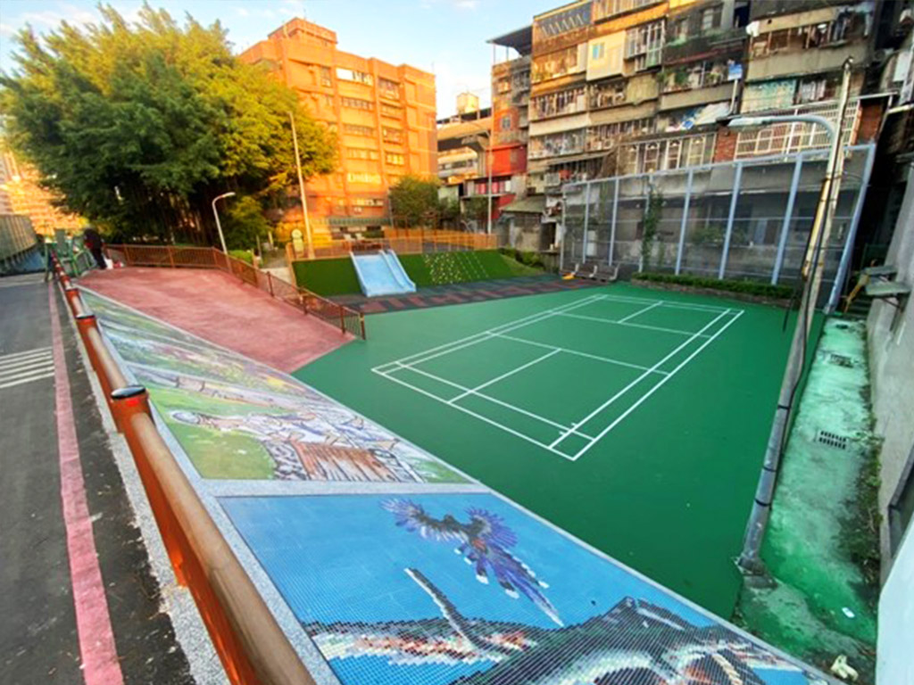 土城祖田兒童遊戲公園現場照片