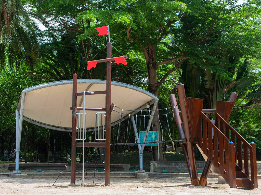 樹林體育園區遊戲場現場照片