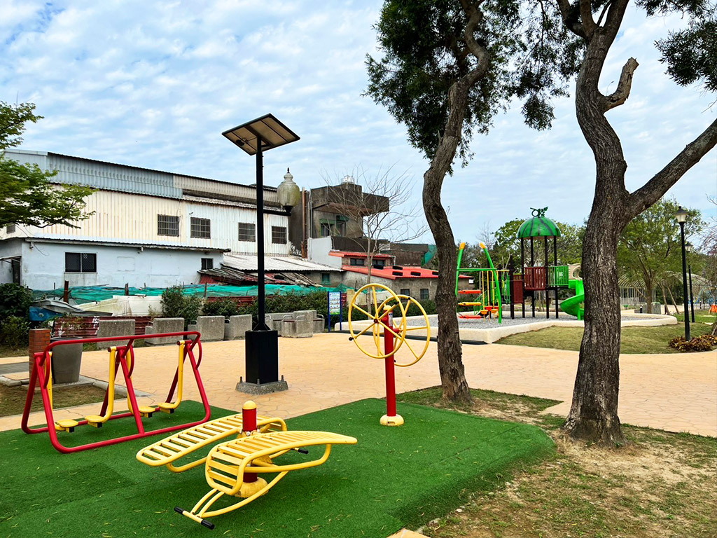 三芝新庄自行車公園現場照片