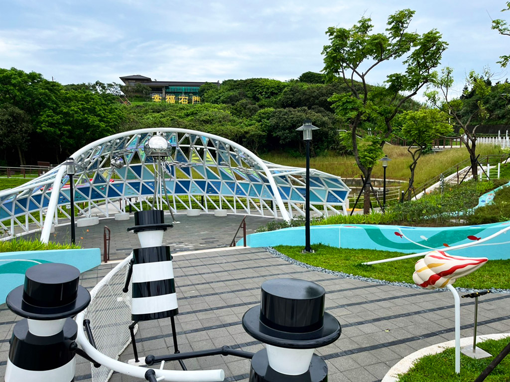 石門雙心公園現場照片