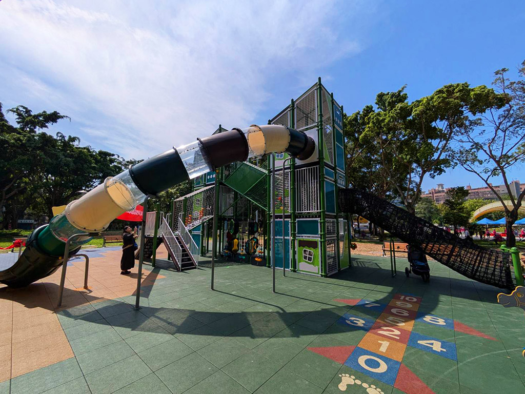 溪北公園遊戲場(2期)現場照片